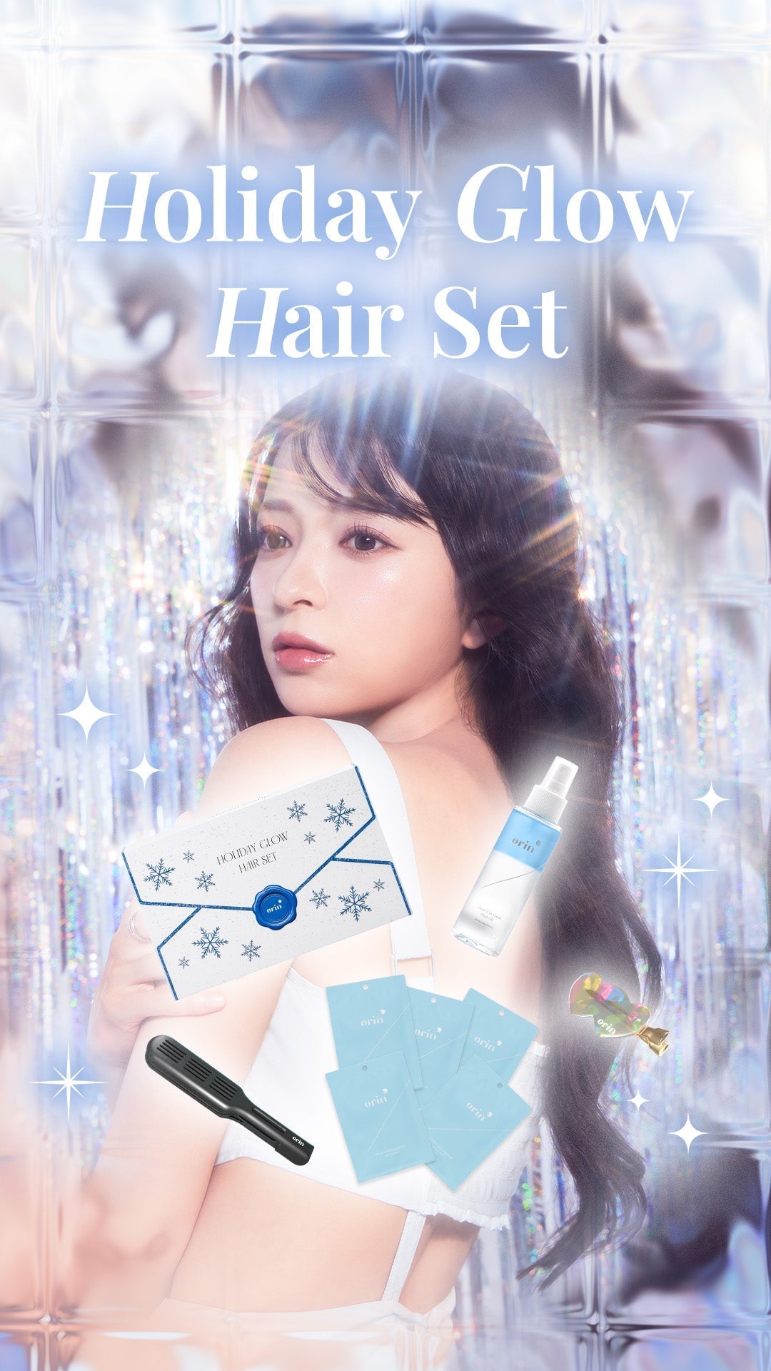 【Holiday Glow Hair Set】